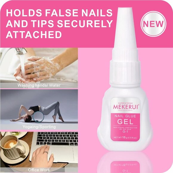 Nail Glue Gel and Glue Remover Set - Picture 2 of 9